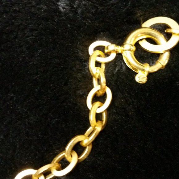 Vintage Chanel Oval link Chain 38.5" - Picture 2 of 6